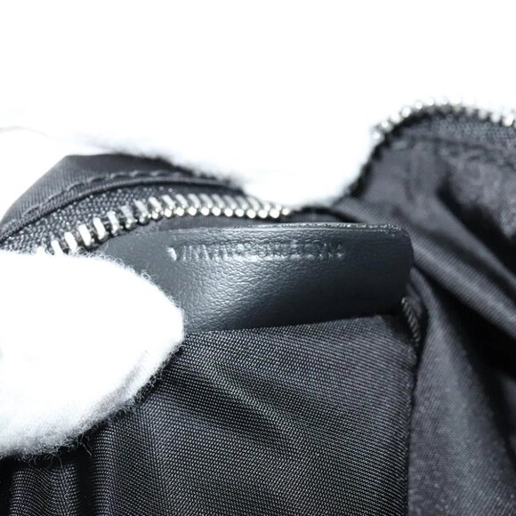 BURBERRY Pouch Nylon Black Silver Auth 118845 - Picture 14 of 16